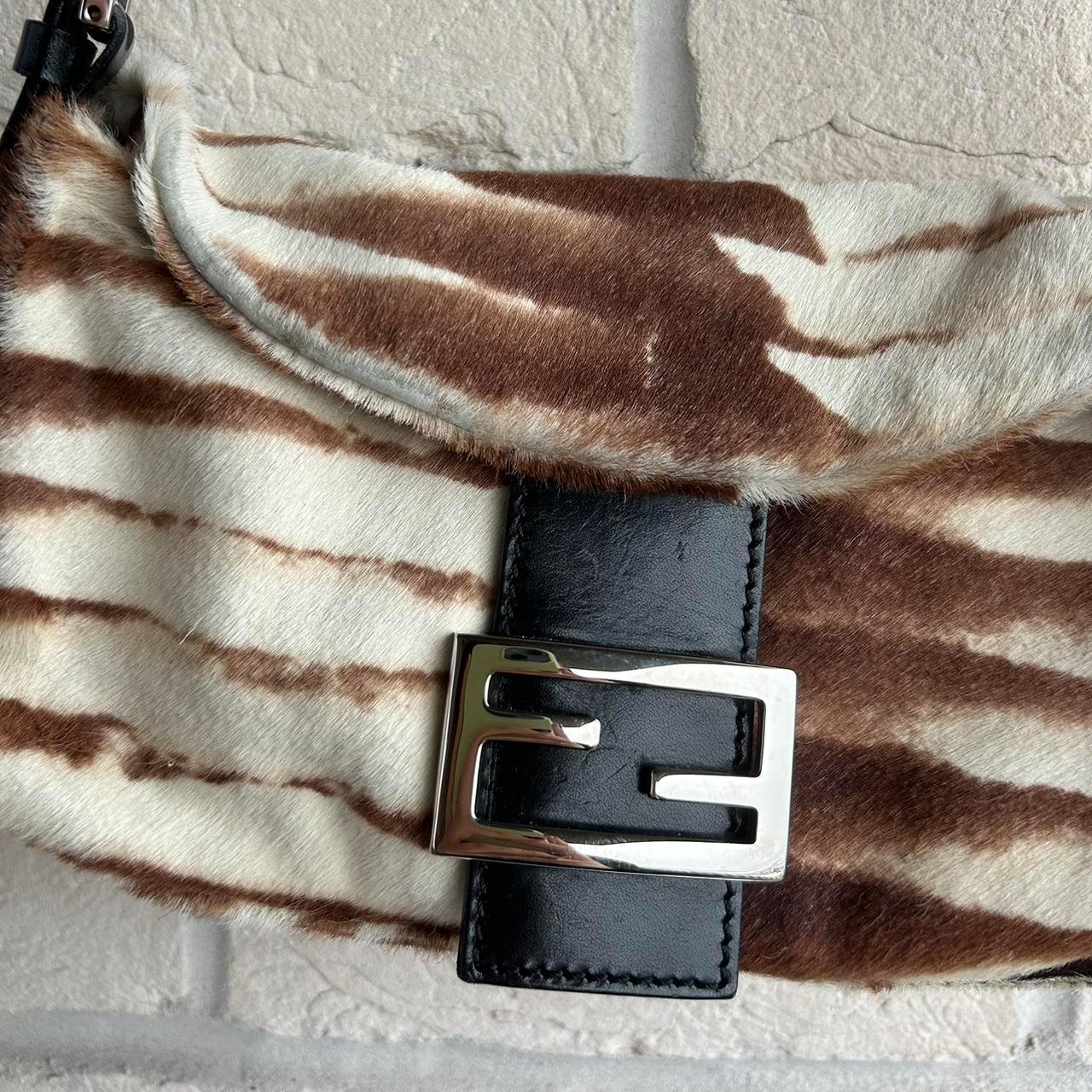 PreOwned RARE 2000s archive vintage Fendi animal print pony