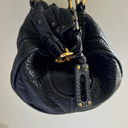 Authentic black Chloe paddington bag