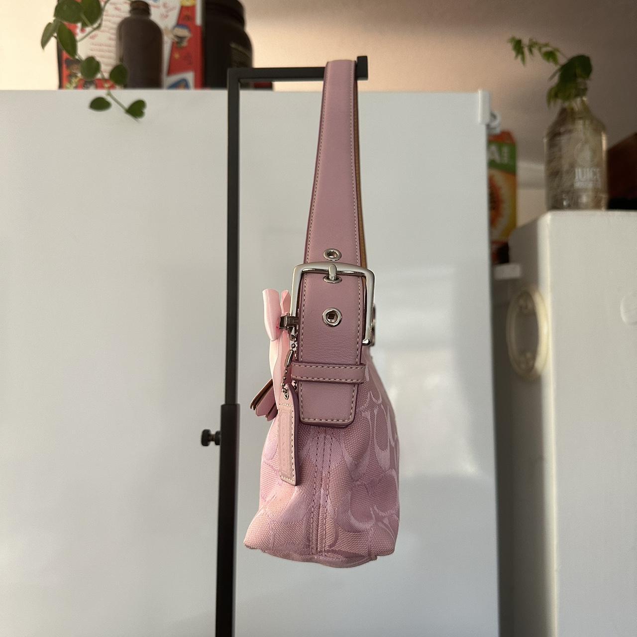 Coach Bubblegum Pink Y2K Demi Baguette