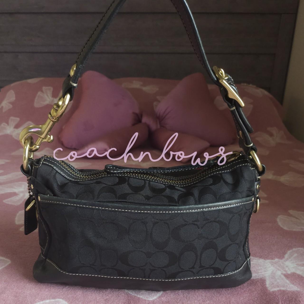 🖤 Y2K Vintage Coach Legacy Double Turnlock Handbag Shoulder Bag 🖤