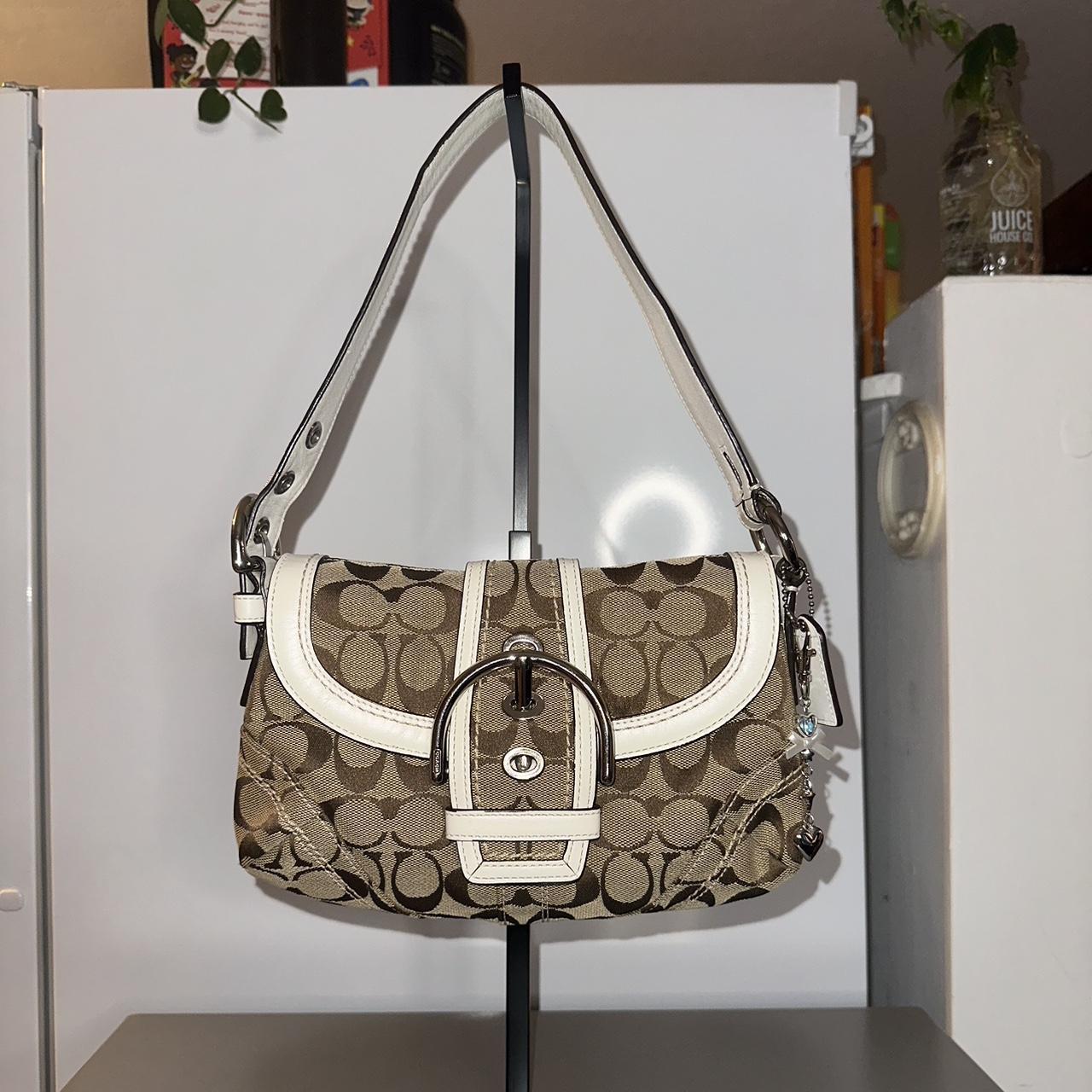 Coach Y2K Mini Soho Khaki/Ivory❣️