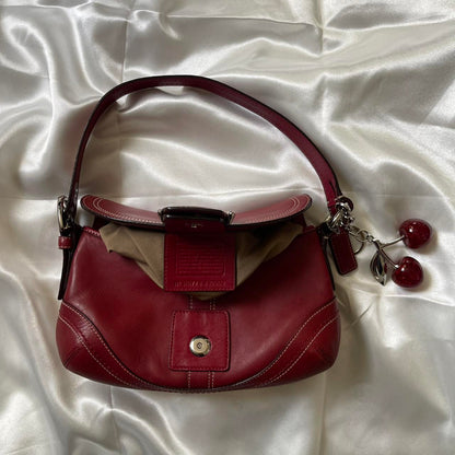 💋 2007 Coach Mini Red Soho 💋