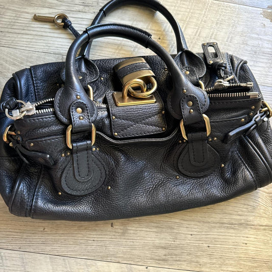 Authentic Chloe paddington bag in black Preowned