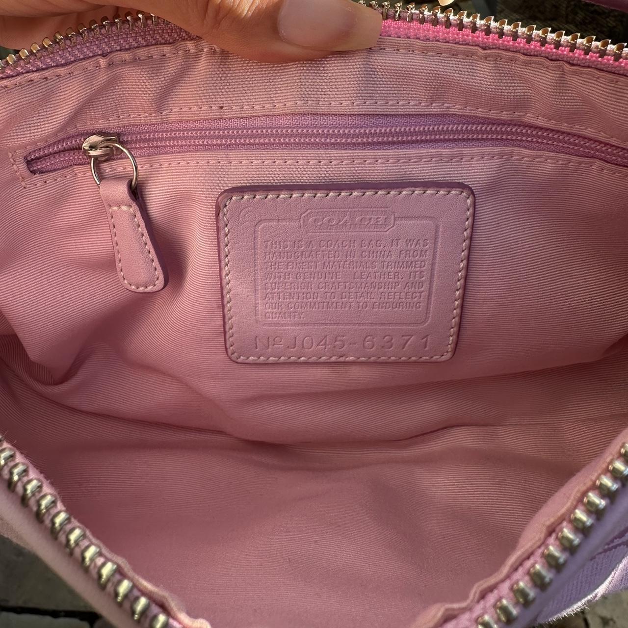 Coach Bubblegum Pink Y2K Demi Baguette