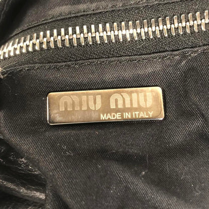 Preowned vintage miu miu leather bag vintage shoulder bag