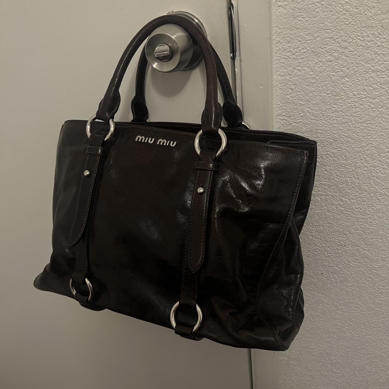 Preowned dreamy Miu Miu leather bag