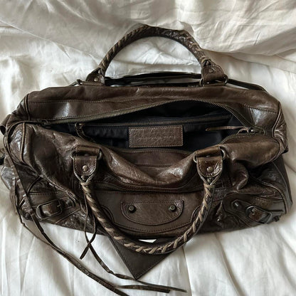 Preowned BROWN BALENCIAGA CITY BAG