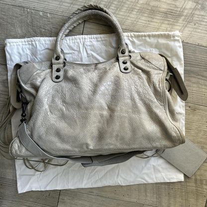 Preowned Authentic balenciaga city bag light