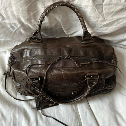 Preowned BROWN BALENCIAGA CITY BAG