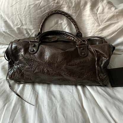 Preowned BROWN BALENCIAGA CITY BAG